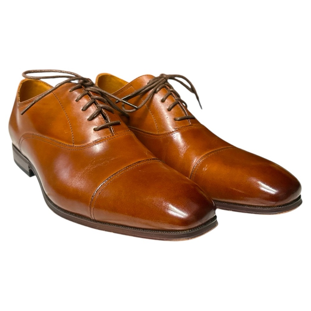 Florsheim Corbetta Cap Toe Oxford Dress Shoes 11528 Brown Size 11 D Brown